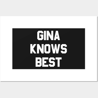 Gina Linetti Knows Best Posters and Art